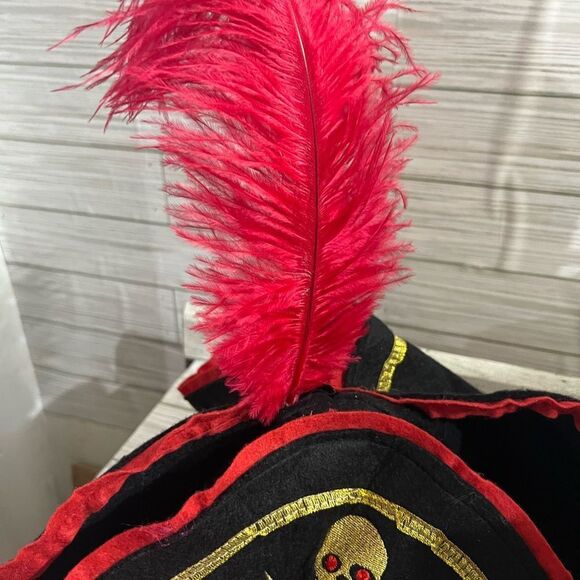 Pirate Accessories Hat and Eye Patch - Picture 4 of 4